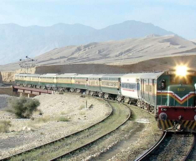 Sibi Harnai Railway Track