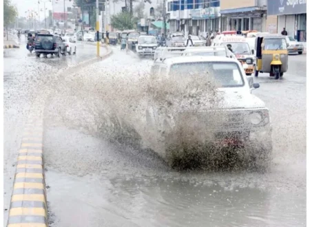 Rain in Quetta