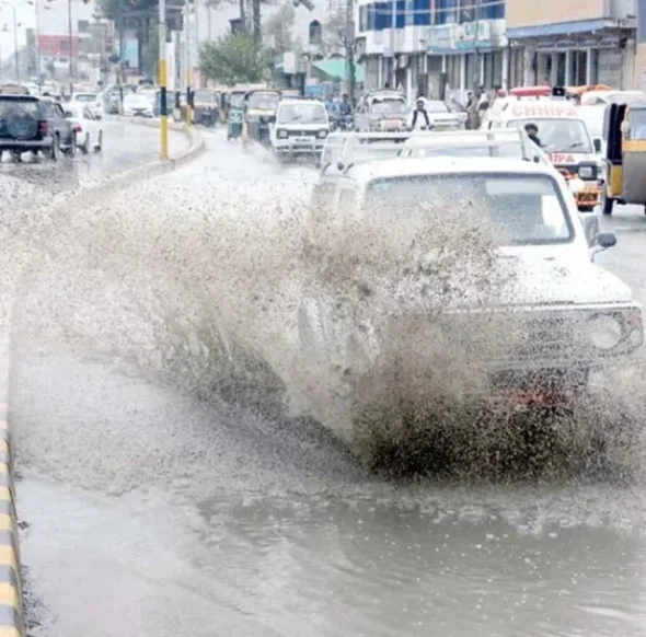 Rain in Quetta