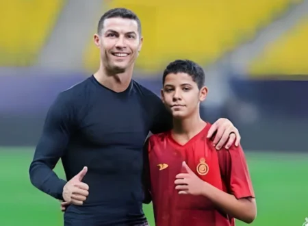 Cristiano Ronaldo Jr's TikTok Clip