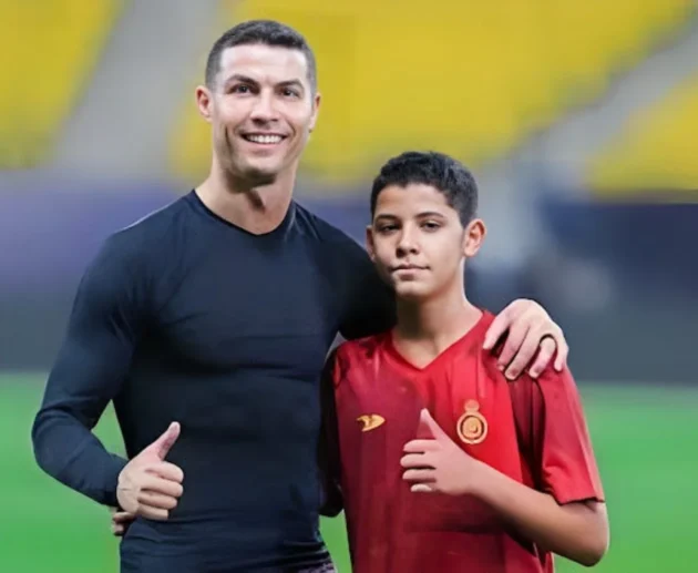 Cristiano Ronaldo Jr's TikTok Clip