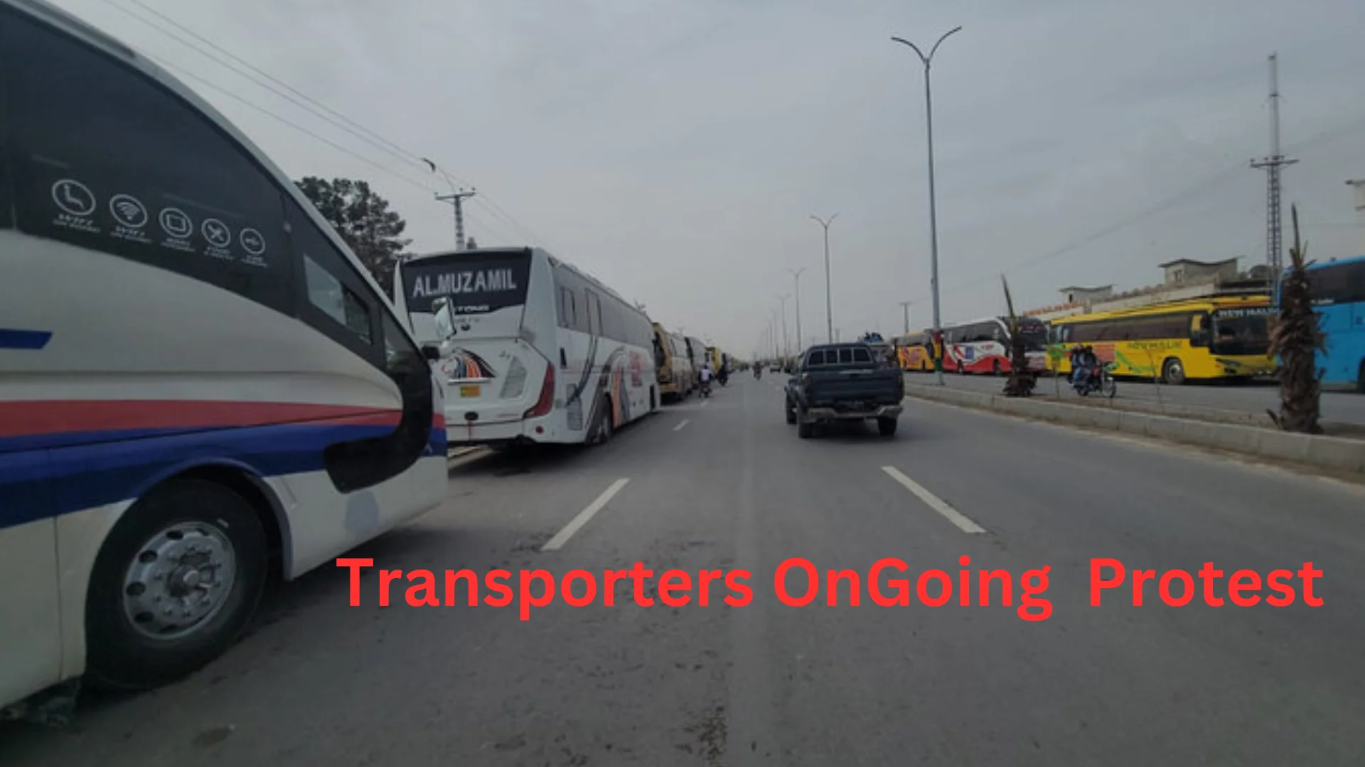 Transport Protestors